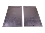 (lot Of 2) Pls Oshkosh Hemtt Mud Flap / Splash Guard Rubber M-atv ,. Fixed Price $219.99.