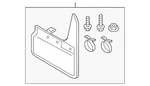 Genuine Audi Front Mud Flaps 4m0-075-111-a. Fixed Price $145.62.