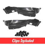 Front Fender Liner Set W/ Clips For 1986-1997 Hardbody D21 Pickup 2wd Ni1249103. Fixed Price $37.99.