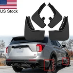 4pcs Front Rear Black Splash Guards Mud Flaps Fender For 2020-2024 Ford Explorer. Fixed Price $39.99.