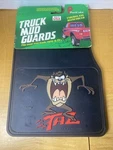 Vtg 1992 Taz Mini Truck Mud Guards Flaps Tasmanian Devil 10x14 Plasticolor. Fixed Price $55.00.