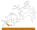 Gm Oem 17-19 Lacrosse Fender Components-air Deflector 90924008. Fixed Price $59.70.