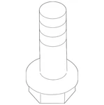 Genuine Porsche Heat Shield Screw N-910-345-01. Fixed Price $1.89.