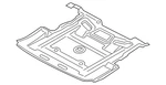Genuine Bmw Splash Shield 51-75-8-035-943. Fixed Price $255.02.