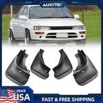 Fit Toyota Corolla Ae100 93-97 Sedan 4pcs Guards Splash Mud Flaps Lh-rh Black. Fixed Price $33.24.