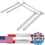 Gaeaauto 24 Inch Stainless Steel Mud Flap Anti Sail Bracket Hanger Holder With A. Fixed Price $79.29.