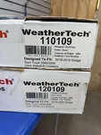 Weathertech Molded Mudflaps Complete Set Front And Rear. Fixed Price $159.90.