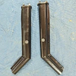 Tbozz Gloss Black Spring Loaded Mud Flap Hanger 2.5in Bolt Spacing 27 In Length. Fixed Price $39.57.