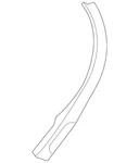 Genuine Audi Stone Guard 8r0-839-982-c. Fixed Price $80.00.