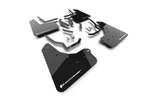 Rally Armor Mf148 Ur Blk Wh Mud Flap Kit For 2025-26 Toyota 4runner. Fixed Price $337.00.