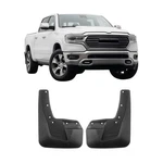 2019-2026 Ram 1500 2500 Pickup Mud Guards Splash Flaps Black Rear 2 Pcs. Fixed Price $36.99.