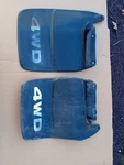 1993-1998 Toyota T100 4wd Pickup Truck Rear Driver Passenger Mud Flaps. Fixed Price $99.98.