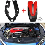For 16-2021 Honda Civic Jdm Red Blk Type-r Style Engine Cover + Side Panel. Fixed Price $59.90.