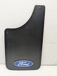 Ford Mud Flaps Oval Logo Easy Fit Guard 11" X 19 Plasticolor Black. Fixed Price $23.99.