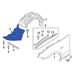 New Genuine Mazda Mx5 Miata (16-21) Front Left Fender Liner Shield Oe N2435614za. Fixed Price $128.21.