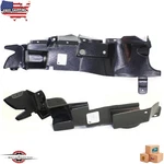 Fits 2004-2008 Chevrolet Malibu Front Engine Splash Shield Left Right Black 2pc. Fixed Price $67.22.