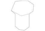 Oem New Ford Cowl Grille Rivet -w705845-s300. Fixed Price $23.09.