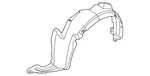 Genuine Hyundai 2007-2010 Elantra Fender Liner 86811-2h010. Fixed Price $62.09.