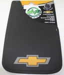 Chevy Chevrolet Easy Fit 9x15 Mud Guards Flaps Truck Auto Suv Set Yellow Gray. Fixed Price $42.99.