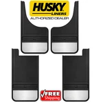 Husky Muddog Front & Rear Mud Guards Flaps For Dodge Ram 1500 2500 3500 Stainles. Fixed Price $199.98.