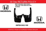 New Genuine Oem Honda 1990-1991 Crx Rear Splash Guards 08p09-sh2-100. Fixed Price $36.44.