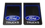 Fits Ford Semi Truck Mud Flaps Guards 24"w X 30"h Set (2). Fixed Price $135.00.