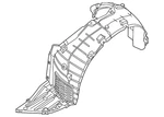 Genuine Nissan Fender Splash Shield 63840-3ta0a. Fixed Price $79.56.