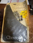 New Vintage Chevrolet Mud Flaps Splash Guards Clamp-on Gm Nos Accessory Usa. Fixed Price $42.00.