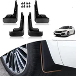 Car Exterior Black Mudguards Flaps Splash Guard W/screws For Honda Civic 2022-up. Fixed Price $25.29.