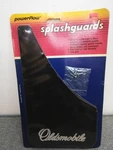 Vtg 1987 Pair Of Splash Guards / Mudd Flaps By Power-flow For Oldsmobile (usa). Fixed Price $31.98.