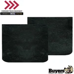 Buyers Products B1412lsp, Heavy Duty Black Rubber Mudflaps 14x12 ". Fixed Price $31.95.