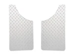 Dee Zee Silver Diamond Plate Mud Flaps Fits Chevrolet Dodge Ford Gmc Ram Jeep. Fixed Price $59.64.