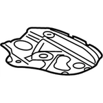 Genuine Mercedes-benz Covering Oem 2306190338. Fixed Price $126.54.