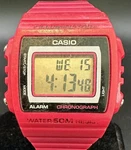 Casio 3224 W-215h Digital Watch Water Resistant Fuchsia Pink Rare Works Great!. Fixed Price $19.99.