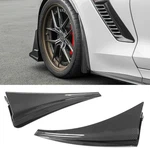 Rear Xl Extended Splash Guards Mud Flaps Carbon Fiber For Corvette C7 2014-2019. Fixed Price $89.99.