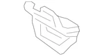 Genuine Audi Splash Shield 4m0-854-816-e. Fixed Price $33.60.