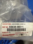 Oem Toyota Sienna 65638-08011 Liner, Rear Left Wheelhouse 2011-2020. Fixed Price $119.00.