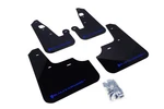 Rallyarmor Black Mud Flaps (blue Logo) For 07-17 Mitsubishi Lancer. Fixed Price $142.00.