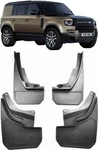 New Full Set Splash Guards Mud Flaps For 2023-2026 Land Rover Defender 130. Fixed Price $29.99.