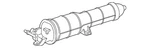 Genuine Honda Vapor Canister 17011-t7x-a01. Fixed Price $263.57.