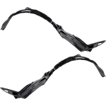 Front, Driver And Passenger Side Fender Liner For Honda Civic 2001-2003. Fixed Price $45.61.