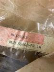 Oem Genuine Mitsubishi Mr109283 Mud Guard, Front Right Left-hand. Fixed Price $35.62.