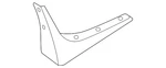 Genuine Infiniti Mud Guard 78811-5ca0a. Fixed Price $111.08.