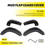 4 Set Rough Country Mud Flap Delete For Chevrolet Chevy Silverado 1500 2019-24 Y. Fixed Price $28.49.