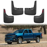 Bdfhyk Mud Flaps Splash Guards 4pcs Front & Rear Side Compatible W.... Fixed Price $64.05.
