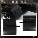 Pair Quarter Fenders 24"x24" For Semi Truck Freightliner Kenworth Peterbilt Set. Fixed Price $89.26.