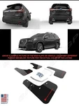 Rally Armor Ur Black Mud Flaps W/ Red Logo For 2018-2026 Subaru Ascent. Fixed Price $134.90.