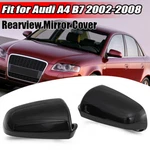 2x For Audi A3 S3 8p 2005-2008 A4 S4 Gloss Black Rearview Side Mirror Caps Cover. Fixed Price $55.95.