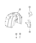 Genuine Mopar Splash Shield 68061033aa. Fixed Price $57.58.