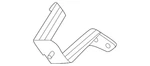 Genuine Mercedes-benz Fender Liner Support Bracket 465-880-66-01. Fixed Price $85.50.